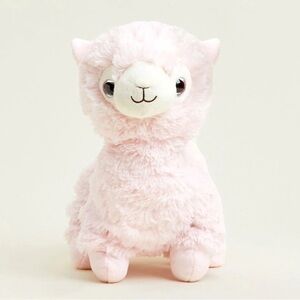 Warmies Pink Llama Lavender Filled Weighted Comfort Plush 13”